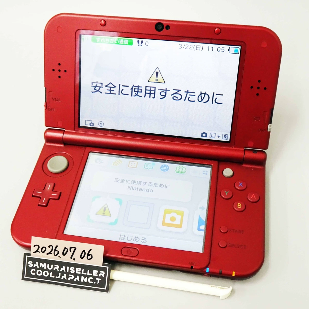 Las mejores ofertas en New Nintendo 3DS XL rojo consolas de