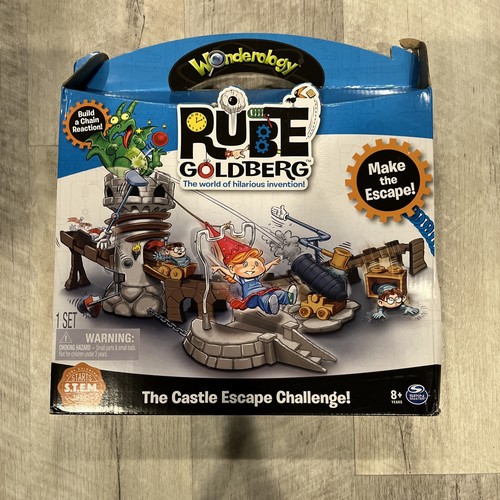 Wonderology Rube Goldberg The Castle Escape Challenge S.T.E.M. STEM Rare New
