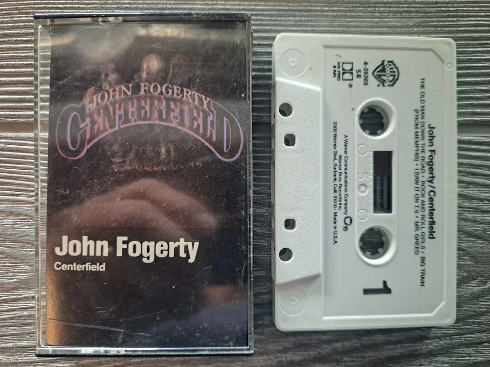 John Fogerty Centerfield Cassette 1985 Warner Bros Foto 3 de 4