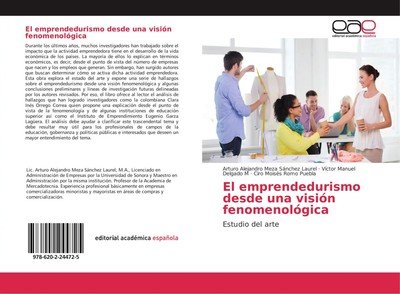 Arturo Alejandro Meza Sánchez Laurel (u. a.) | El emprendedurismo desde una...