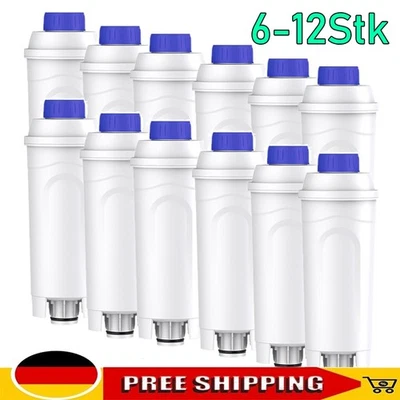 MARKENLOS 6x/12x Spitze Ellipse Wasserfilter ersetzt DeLonghi DLS C002 / DLSC002 Filter