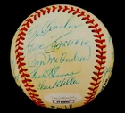 NY Mets Greats Signed Baseball by 19 Ed Charles Koosman Garrett Hunt JSA LOA