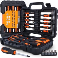 Schraubendreher Schraubenzieher Satz Bitsatz Set 58-Tlg Im Koffer Pz Ph Sl Torx