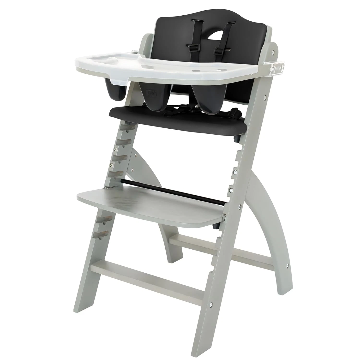 beyond Junior Wooden High Chair for Babies and Toddlers - Convertible 3-In-1 Bab