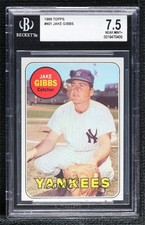1969 Topps Jake Gibbs #401 BGS 7.5 0q3