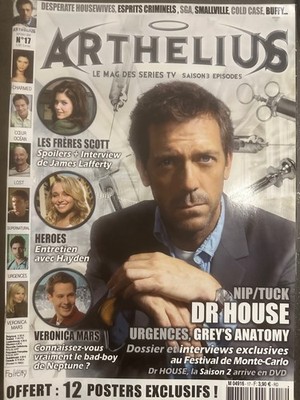 Arthélius Magazin Nr. 17, Dr. House, Heroes, Buffy, Les Frères Scott, Charmed