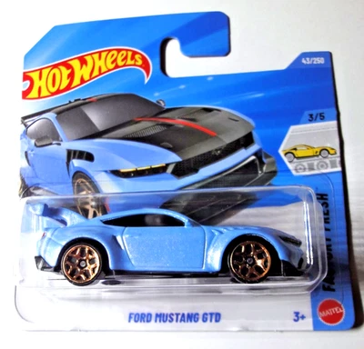 Hot Wheels - Ford Mustang GTD - Blau - Factory Fresh 2026 - JJJ14 - Bild 1 von 3