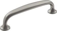 Amerock  Cabinet Pull  3-3/4 Inch 96 mm Center-to-Center, Satin Nickel