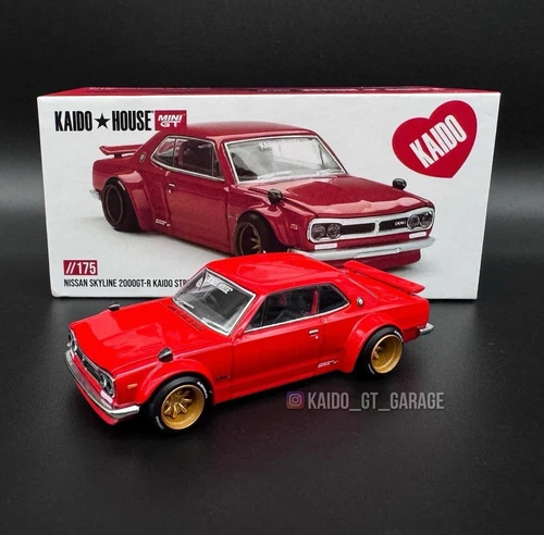 1/64 NISSAN SKYLINE 2000GT-R (KPGC10) KAIDO STREET V1 KHMG175