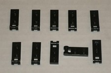 LEGO NEW 1x2 Black Plate with Handle on End 10x 4515368 Brick 60478