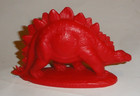 Vintage 1960s  Sinclair Dinoland stegosaurus Dinosaur red mold a rama — photo 3