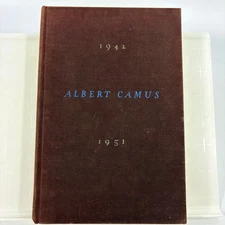 Notebooks 1942-1951 Albert Camus 1965 First American Edition Philosophy