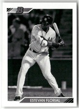 2020 BOWMAN HERITAGE #BHP-31 ESTEVAN FLORIAL PROSPECTS BLACK & WHITE YANKEES