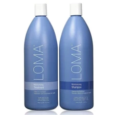 LOMA Moisturizing Shampoo and Treatment liter duo(33.8oz / 1000ml each)