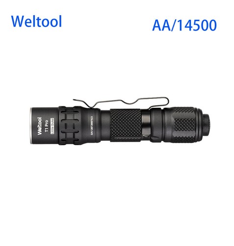 Linterna LED Weltool T1Pro V3 AA/14500 600 lúmenes EDC mini luz táctica 313 m - Imagen 11 de 29