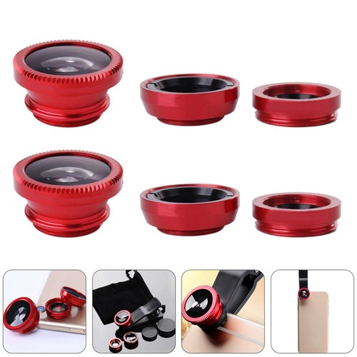 2 Sets Fisheye Phone Mobile Camera Lens Phone Camera Lens Fisheye Camera Lens - 第 1/12 張圖片