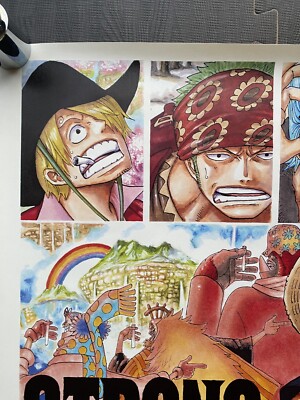 ONE PIECE Movie Poster Strong World B2 515 x 728mm 2009