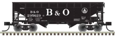 ATLAS N 2-BAY OFFSET SIDE HOPPER BALTIMORE & OHIO #235623