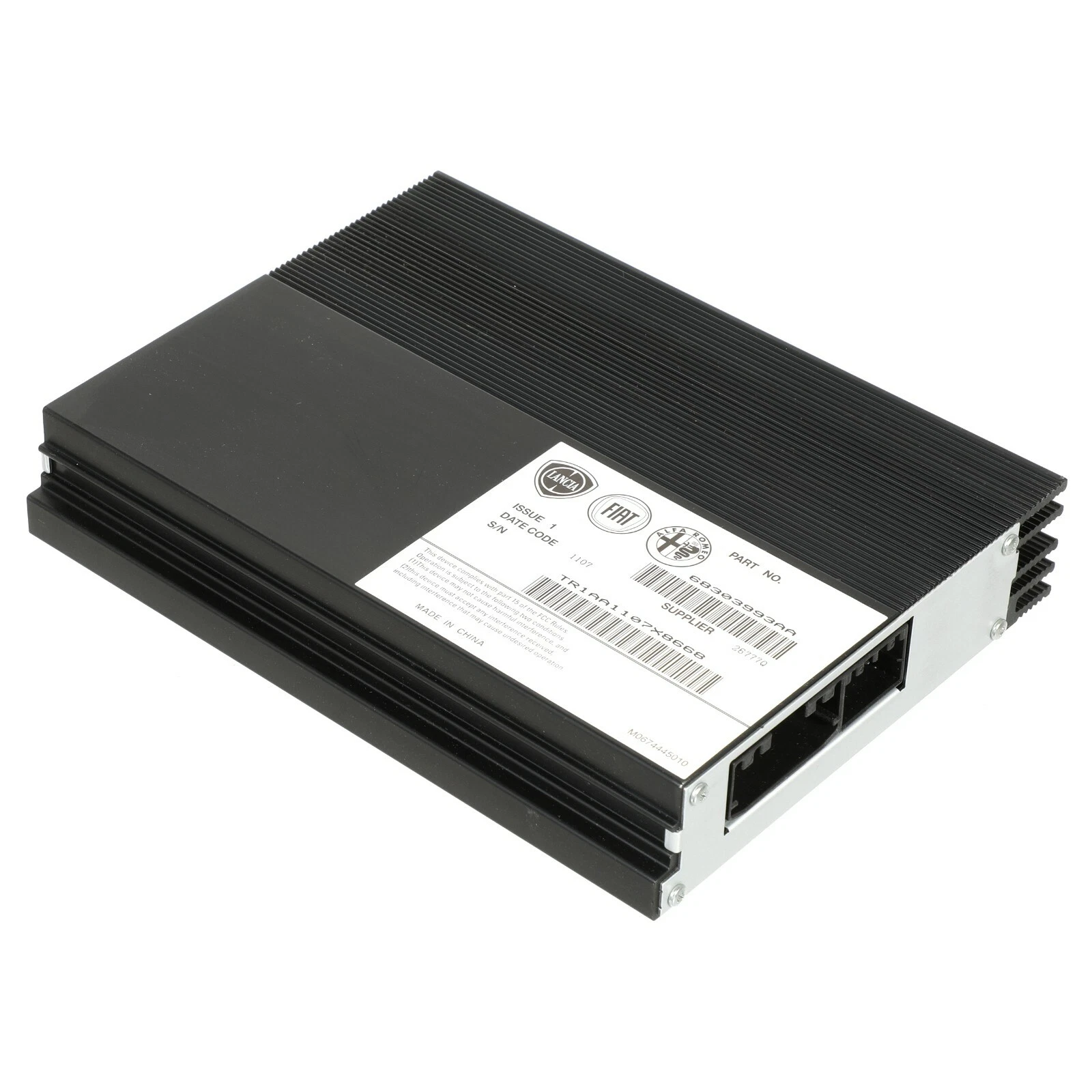 Amplificador para Fiat 500 2017-2019 (P/N 68303993AA)