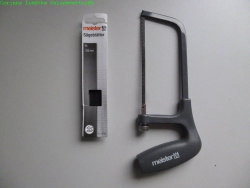 Puk  Metallsäge Set 7585500, Puksäge, Feinsäge, Handsäge + Sägeblätter