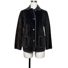 Thinsulate 3m Black Button Up Insulated Jacket