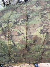 USGI ERDL Brown Dominant Poncho Liner/Woobie Authentic US MILITARY Issue NWT