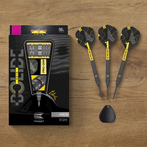 Bolide Void 90% Tungsten SP Steel Tip Darts von Target - Bild 21 von 41