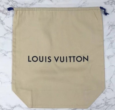 louis vuitton drawstring dust bag