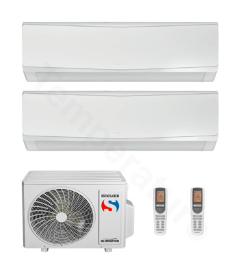 Sinclair Keyon 2-Raum Multisplit Klimaanlage 2x 3,2 kW A++/A+ WiFi R32
