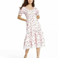 LoveShackFancy Target Floral Smocked Cosette Cottagecore Farmhouse Dress