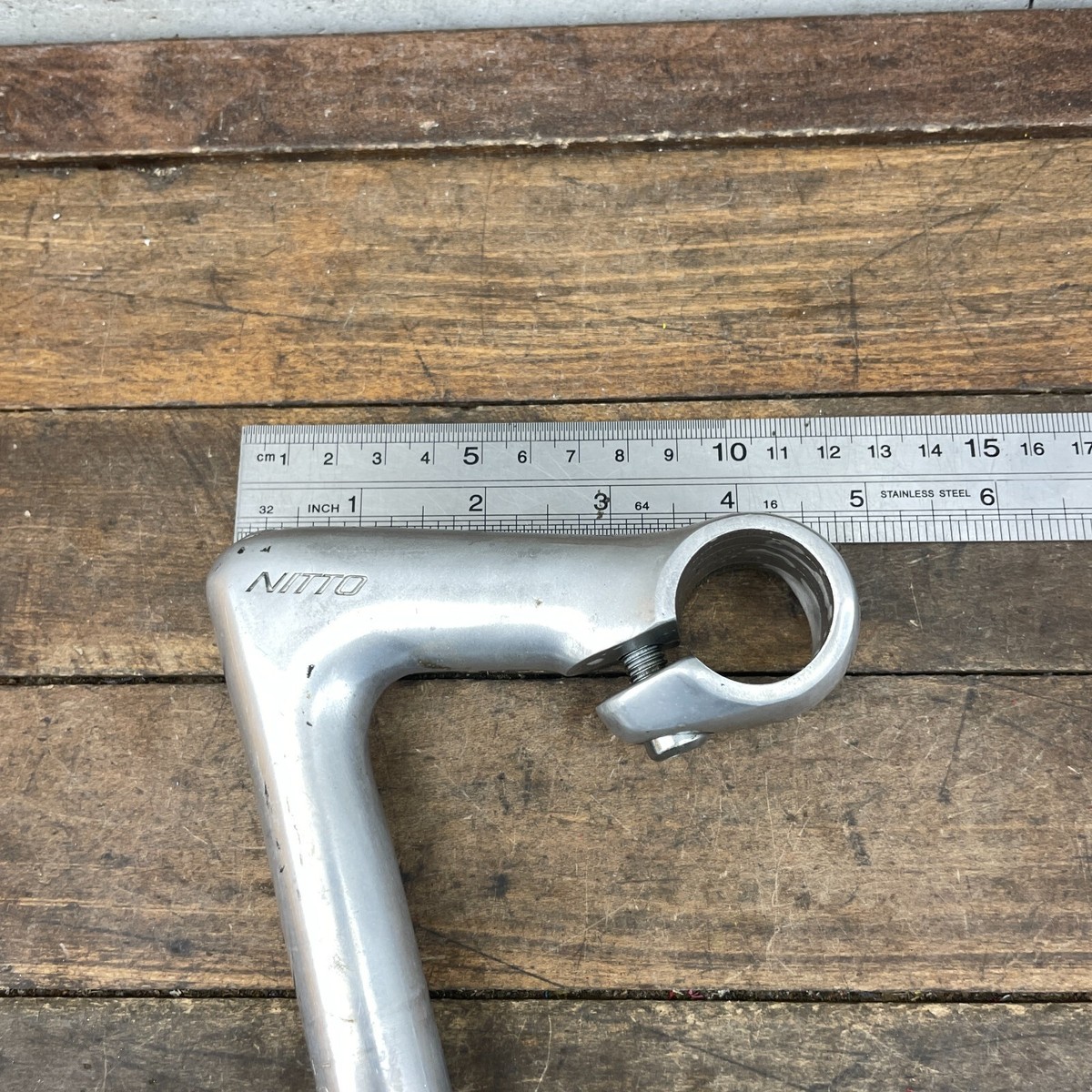 Vintage Nitto Stem 22.2 mm Quill 25.4 mm Clamp 100 mm Alloy