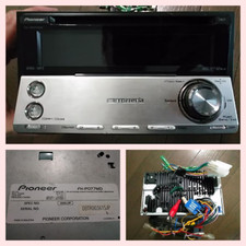 Carrozzeria Fh-p077md 2din Car Audio Cd Md Cd-rrw Mdlp Dsp Tested Working Jp