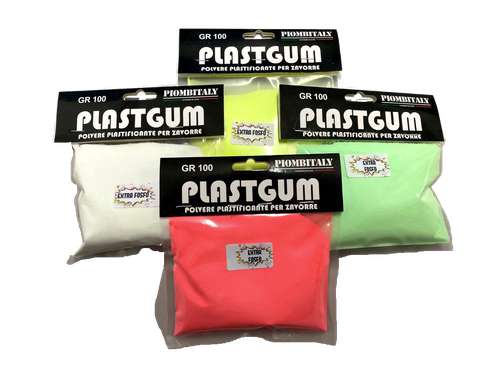 PLASTGUM POLVERE PLASTIFICANTE PER ZAVORRE PER PIOMBI UNIVERSALE PESCA FLUO FOSF - Photo 4/5