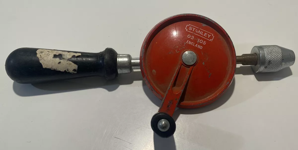 Vintage stanley hand drill deals