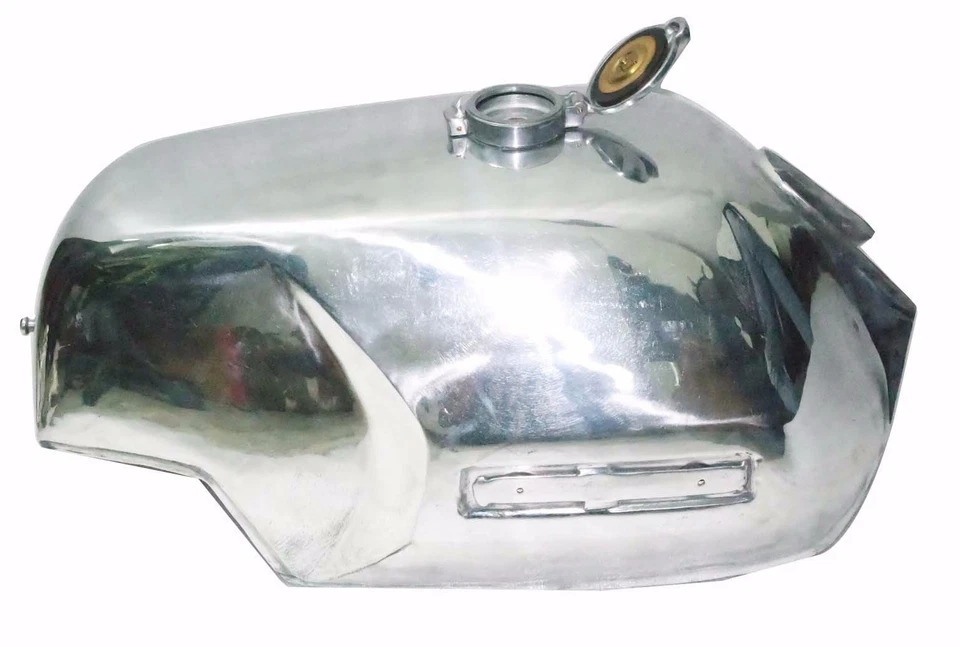 Tanque de combustible de gasolina de acero cromado + tapa de llenado para Ducati 860 900 S2u Foto 2 de 4