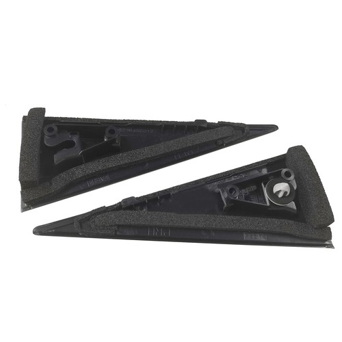 Pair Rear Door Window Trim Molding Triangle Corner For Subaru Forester 2009-2013 - Picture 5 of 9