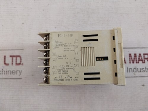 Autonics TC4S-24R Temperature Controller 100-240VAC 5VA 50/60HZ 20MA 250VAC 1A1A - Picture 5 of 6