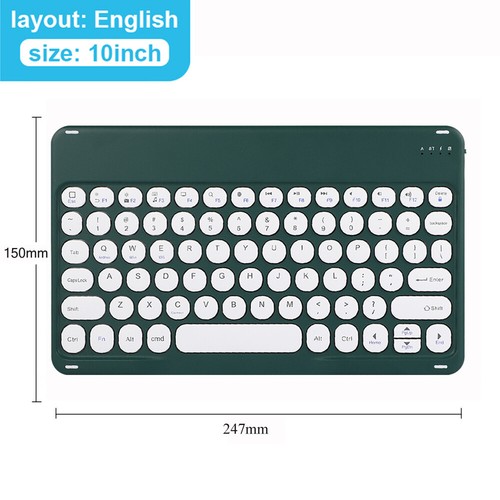 For Samsung Galaxy Tab S9 FE S8 S7 S6 Lite A9+ A8 A7 Keyboard Mouse Case Cover - Picture 12 of 33