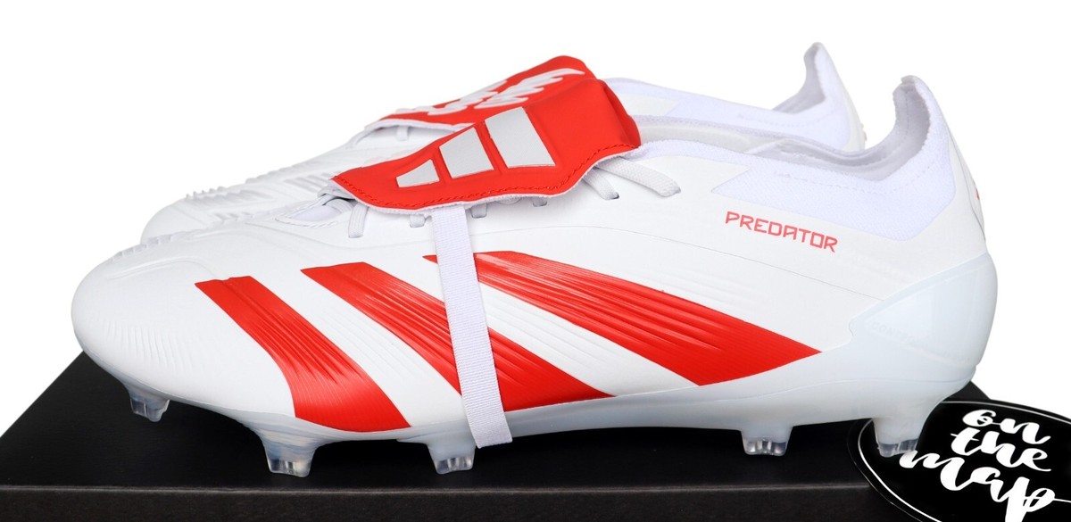 Adidas Predator Elite FT FG TAA Fold Over Tongue White UK 10