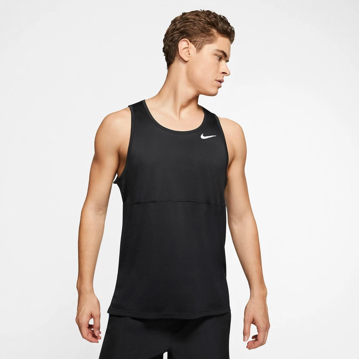 Men's breathe sleeveless running clearance shirt