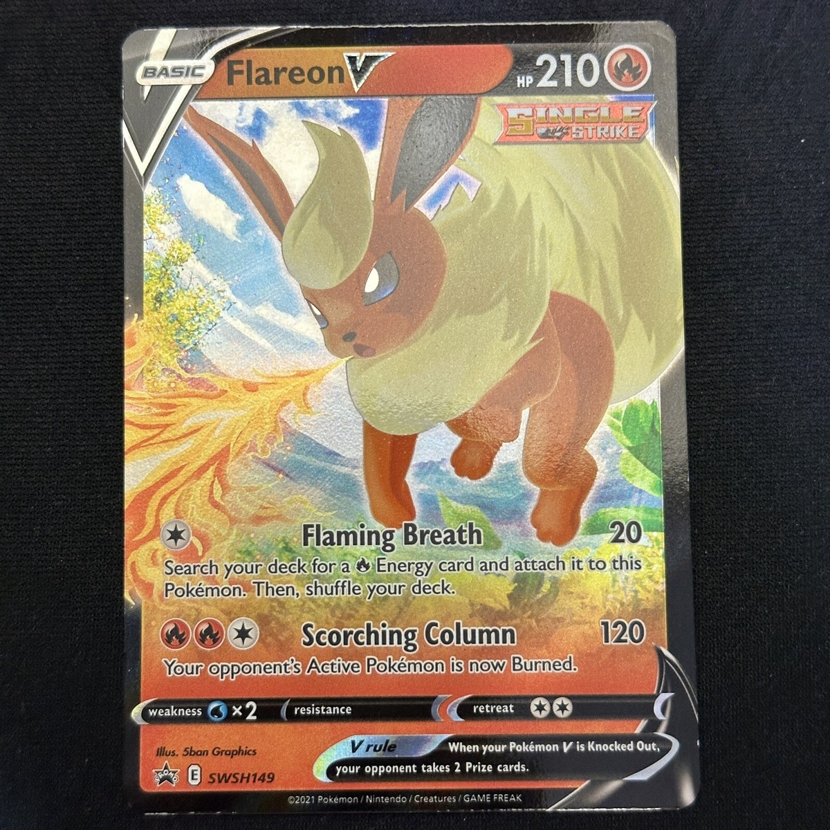 ポケモンカードゲーム Flareon V PSA10 PSA 10 Flareon V #072 s6a Eevee Heroes Japanese Pokemon card