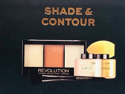 Revolution Shade & Contour Damen Make-up Paletten Tag Nacht Kontur Kit Geschenk