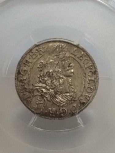 1692 3 KREUZER AUSTRIA AUSTRIAN PCGS MS 62 ANTIQUE COIN HALL MINT LEOPOLD I - Picture 5 of 18