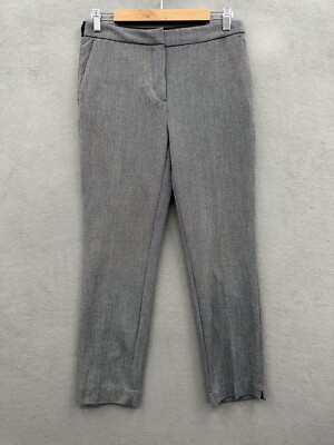 Zara Woman s Large Trousers Check Print Black And White Business Casual