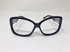ANNE KLEIN SUNGLASSES FRAME AKNY 3159 201/73 59-14-130 BLACK OVERSIZED 2584