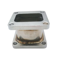 T4 Spacer Inlet Flange Turbo Turbocharger Manifold Flange Conversion T4 To T4
