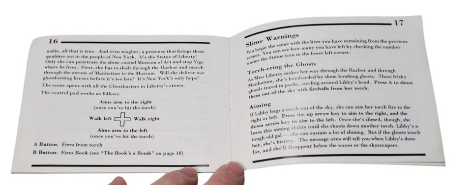 NES Nintendo Ghostbusters II 2 w/ Manual Authentic - Image 4 of 4