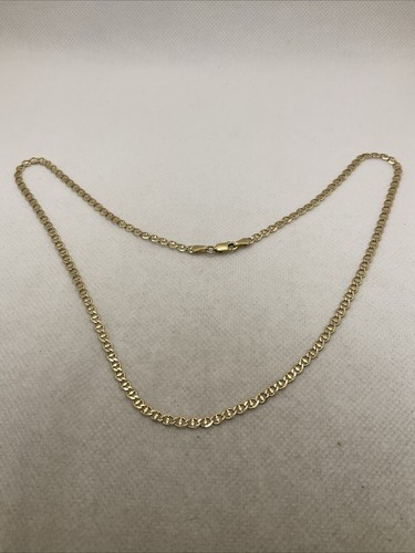 LEE Massiv 14K Gelbgold Diamantschliff ANKER MARINER Kette Halskette 6,2 gr. - Bild 11 von 19