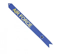 Military Service Flagpole Streamer Kit Blue Star Air Force