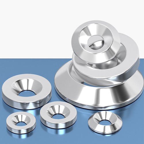 M3M4M5M6M8M10 Stainless Steel Screws Cup Washers Countersunk Finishing Washer - Picture 8 of 43